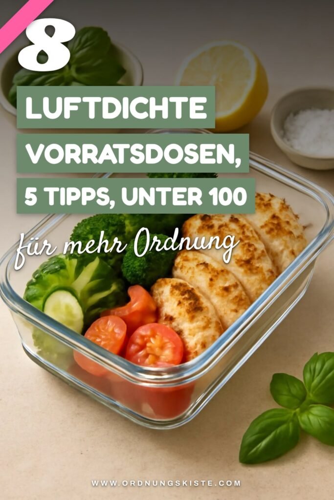 8 luftdichte Vorratsdosen, 5 Tipps, unter 100 Euro — der große Check