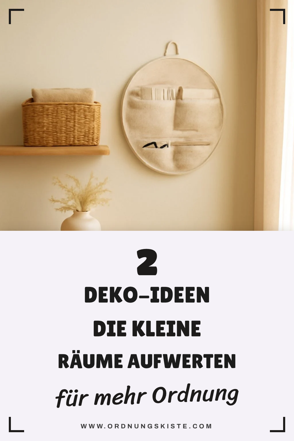 So dekoriere kleine Räume stilvoll