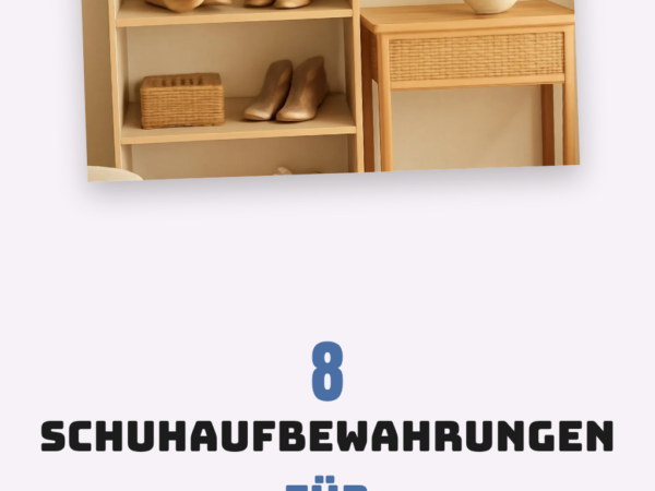 8 Schuhaufbewahrungen für ordentliche Schränke