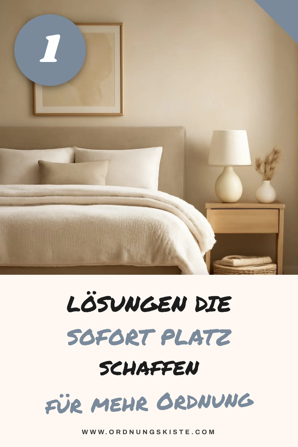 So schaffst du Ordnung unter dem Bett in 5 einfachen Schritten