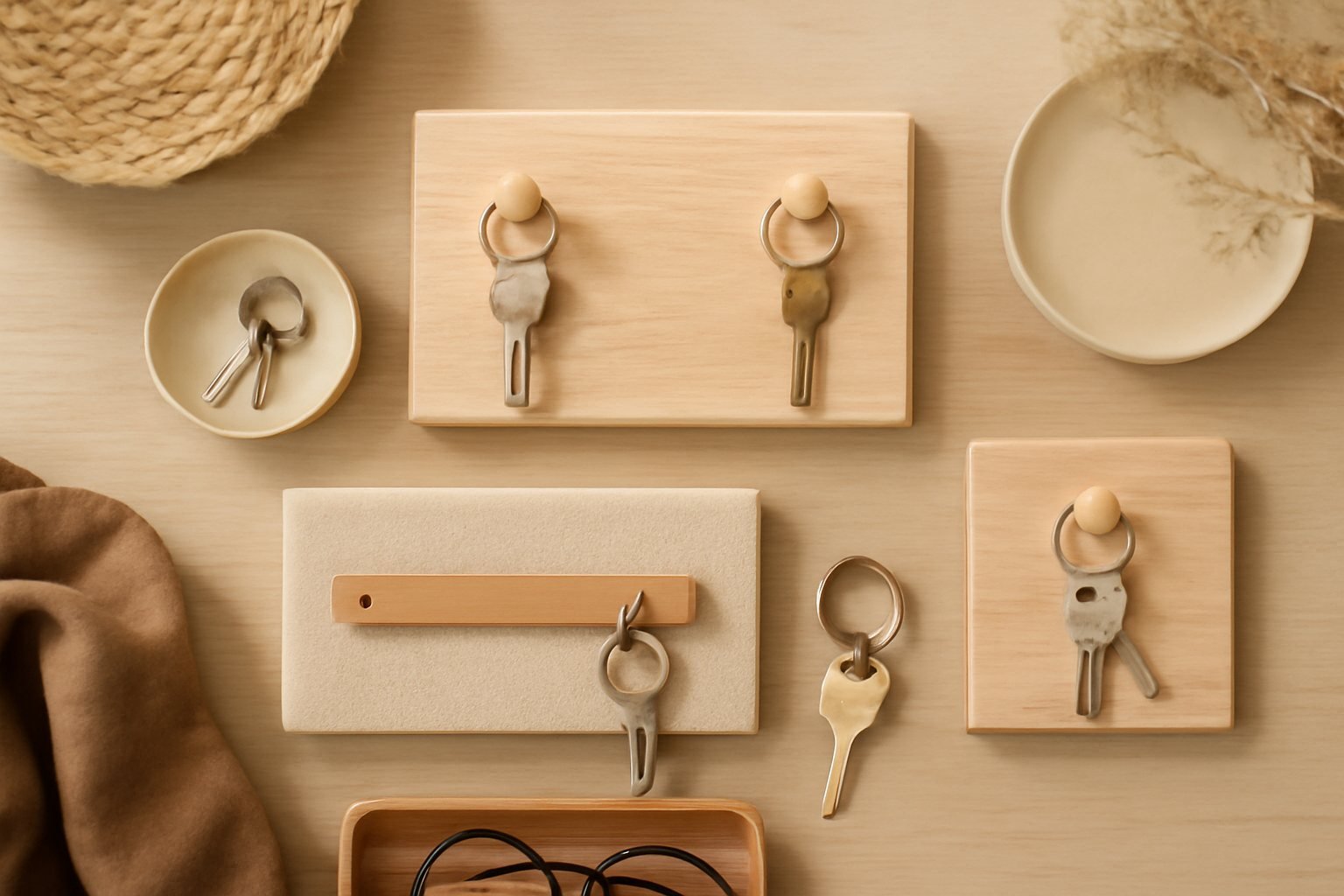 DIY Ideen für individuelle Schlüsselbretter