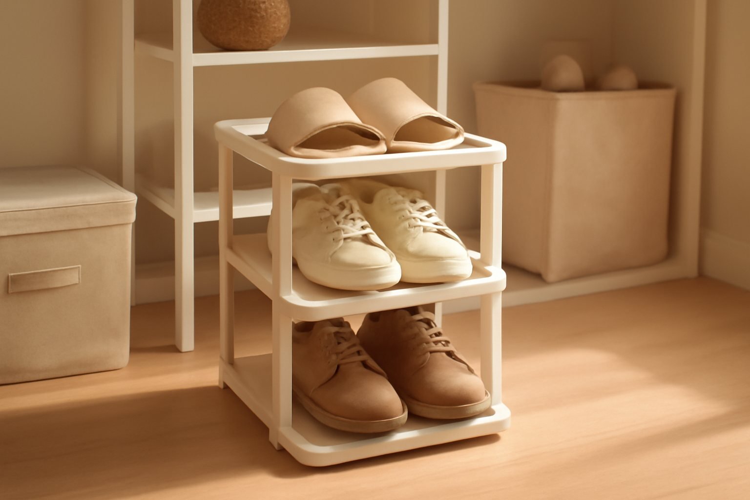 So schaffst du Platz mit cleveren Schuh-Organizern