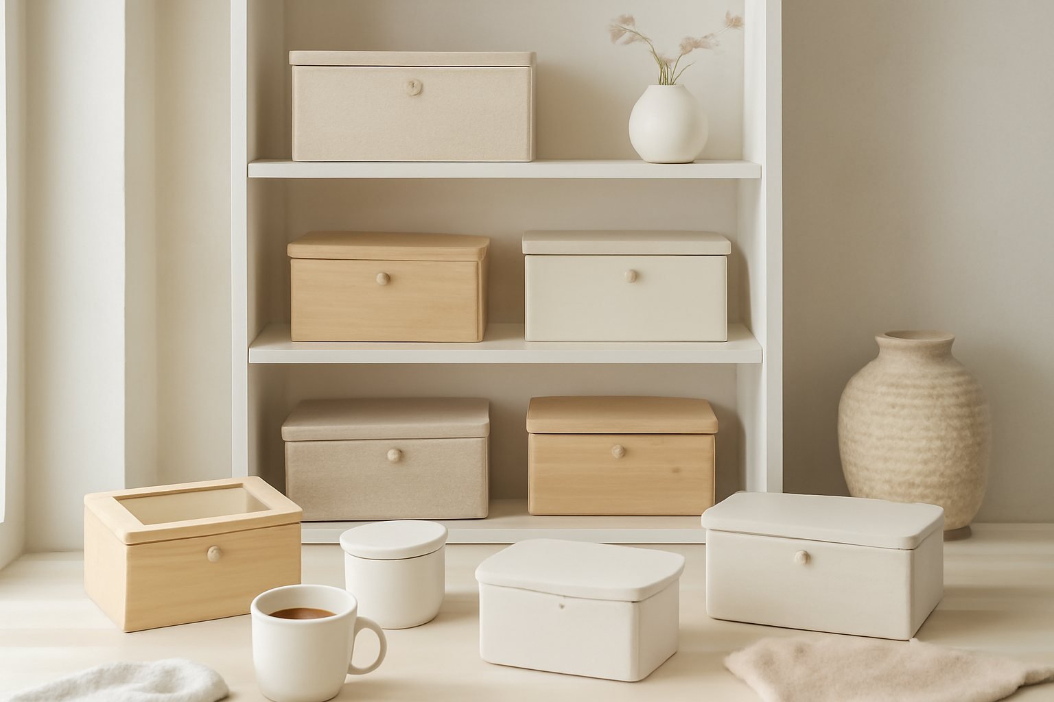 Praktische Teeboxen für kleine Küchen