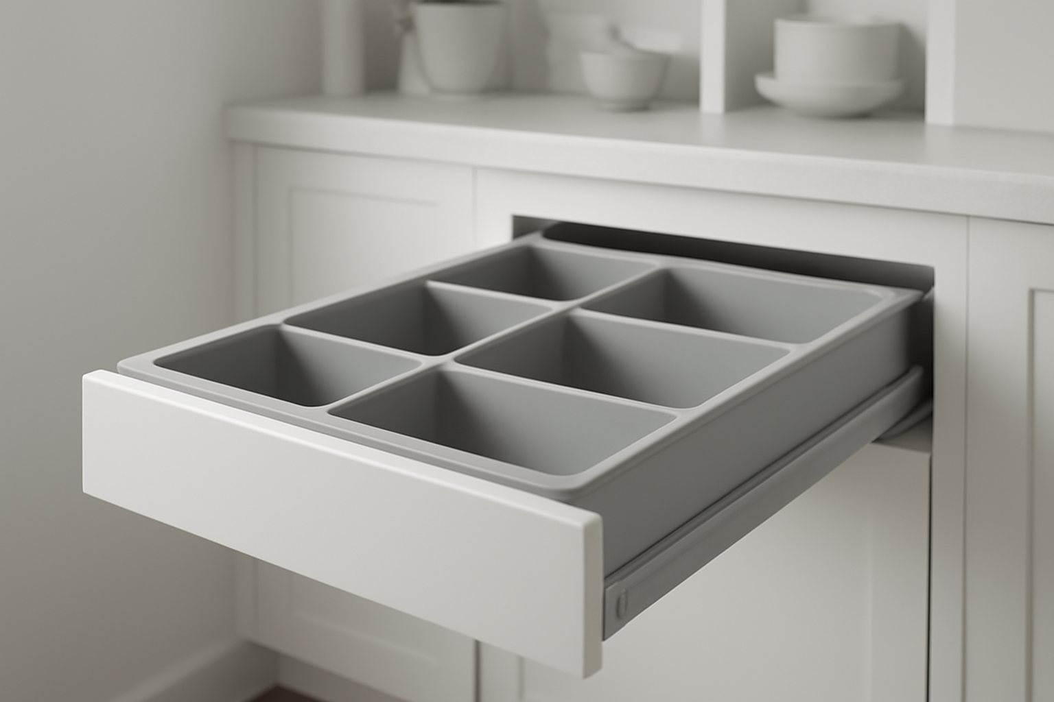 Die besten Materialien für Schubladeneinsätze