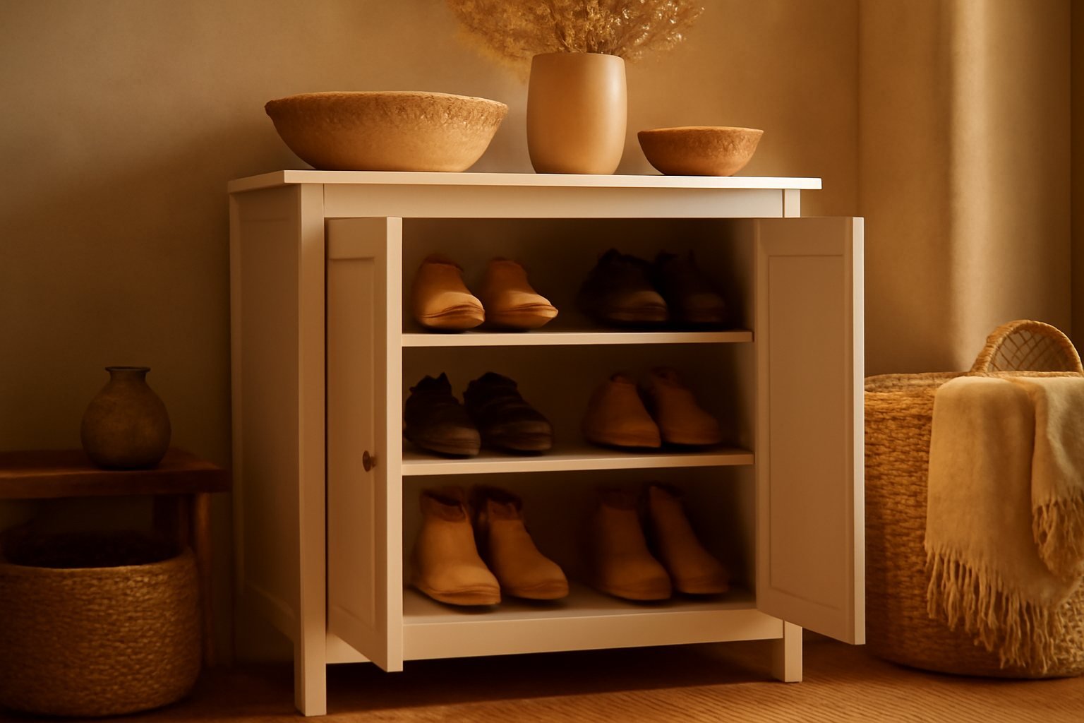 So findest du den perfekten Schuhschrank für deinen Flur