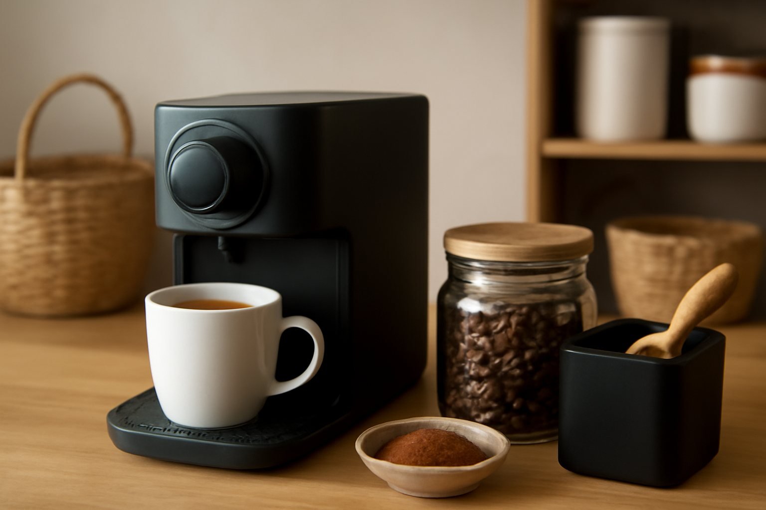 Farbliche Akzente setzen in der Kaffeeküche