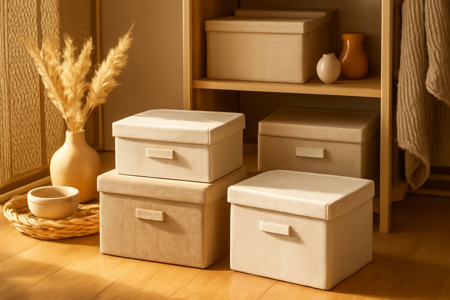 Aufbewahrungsboxen mit Dekoration personalisieren