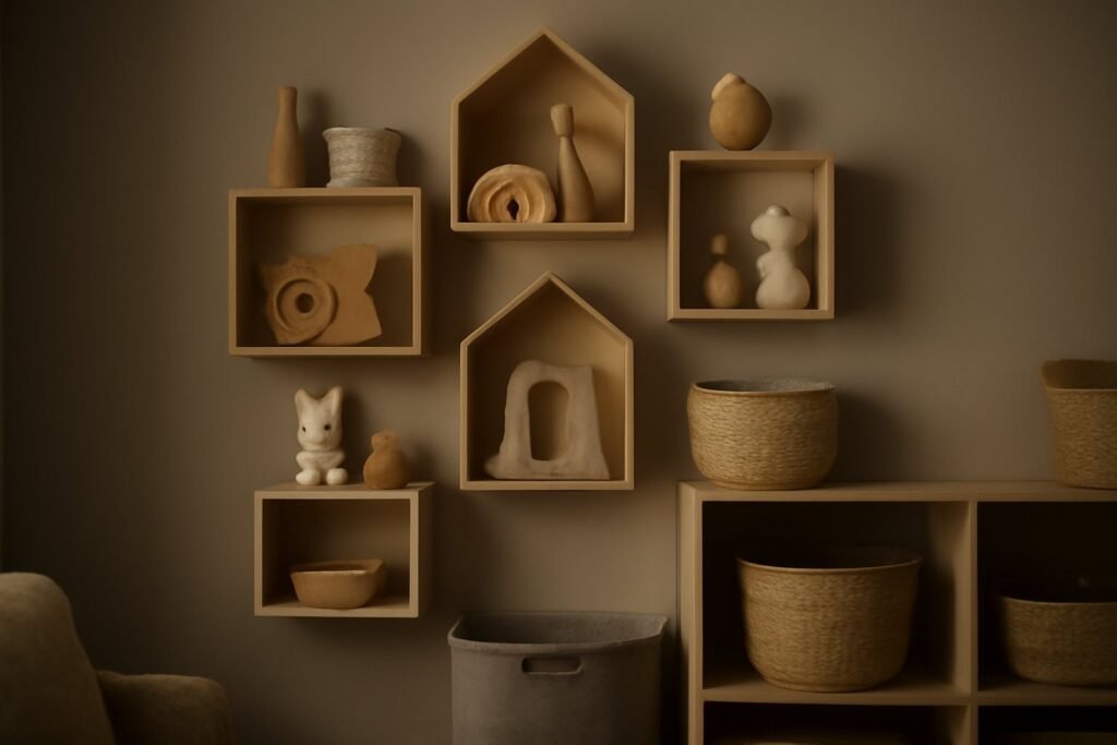 10 stylische wandregale die deinem kinderzimmer Glanz verleihen