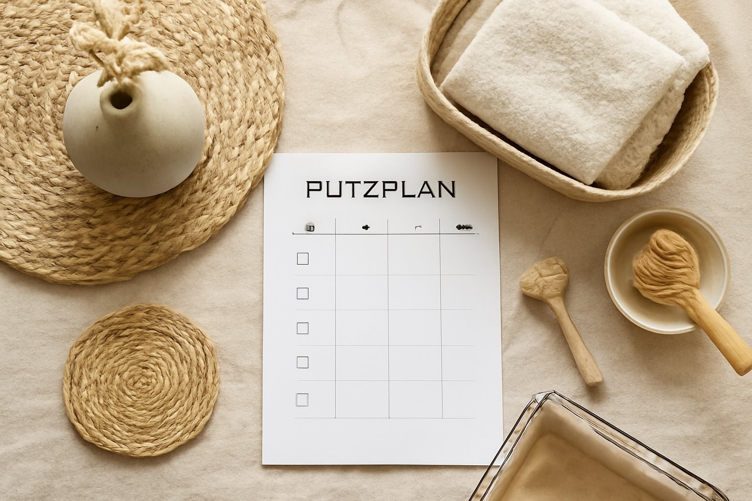 10 putzplan — Kleiderschrank Wohlfuehlen putzplan