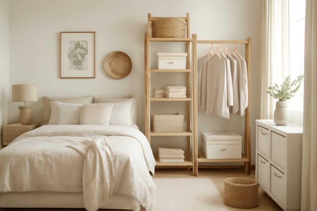 10 geniale Schlafzimmer Organisations-Hacks für mehr Ordnung