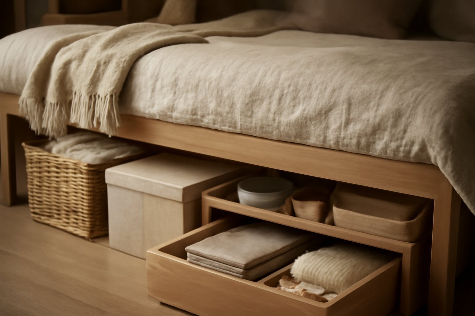 Cleveres Verstauen mit Kisten und Boxen