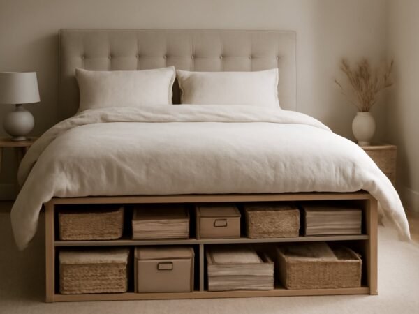 10 unfassbar clevere Stauraum-Ideen unterm Bett