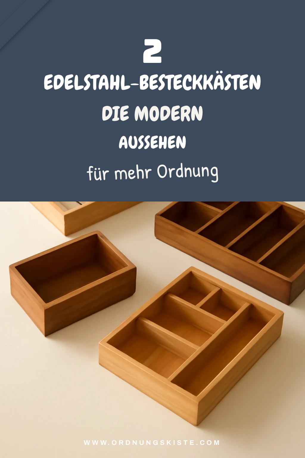 Die 3 besten Edelstahl-Besteckkästen für moderne Küchen