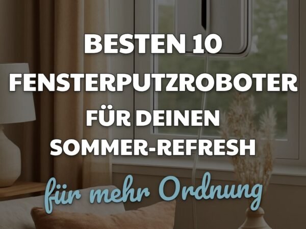 Die besten 10 Fensterputzroboter für deinen Sommer-Refresh 2026