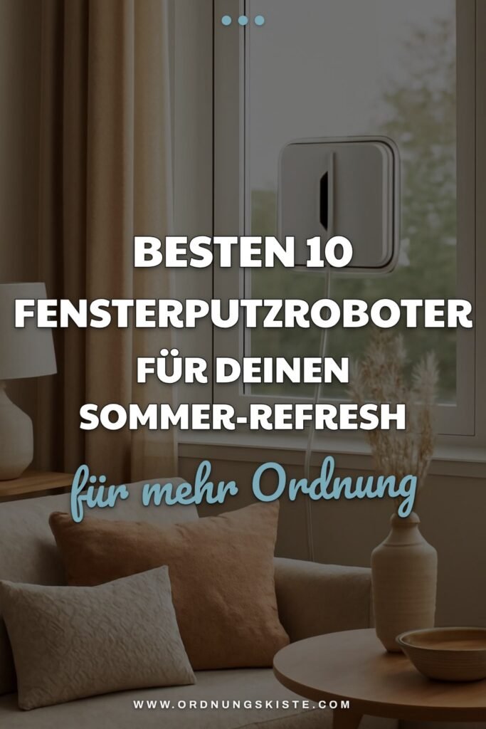 Die besten 10 Fensterputzroboter für deinen Sommer-Refresh 2026
