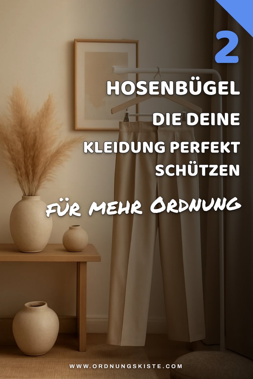 Diese Hosenbügel schützen deine Kleidung perfekt