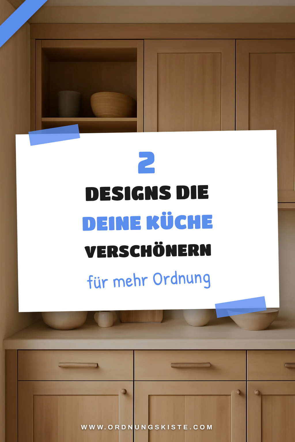 Die besten 3 Designs für hohe Küchenschränke