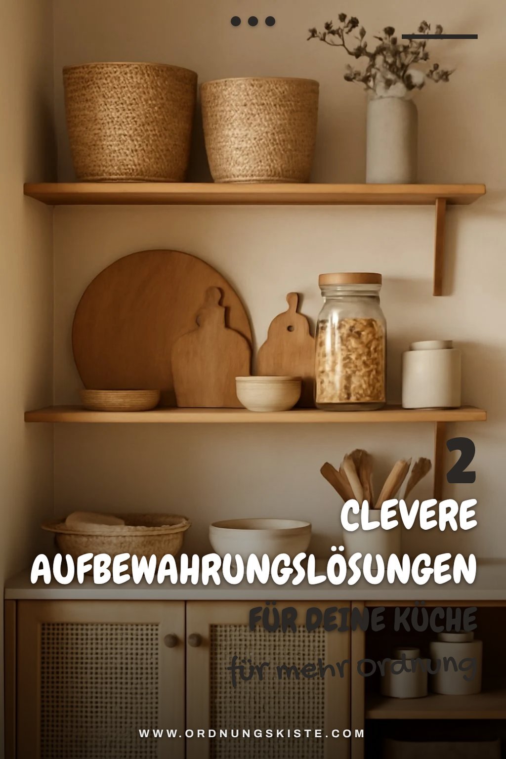 Praktische Aufbewahrungslösungen für kleine Küchen