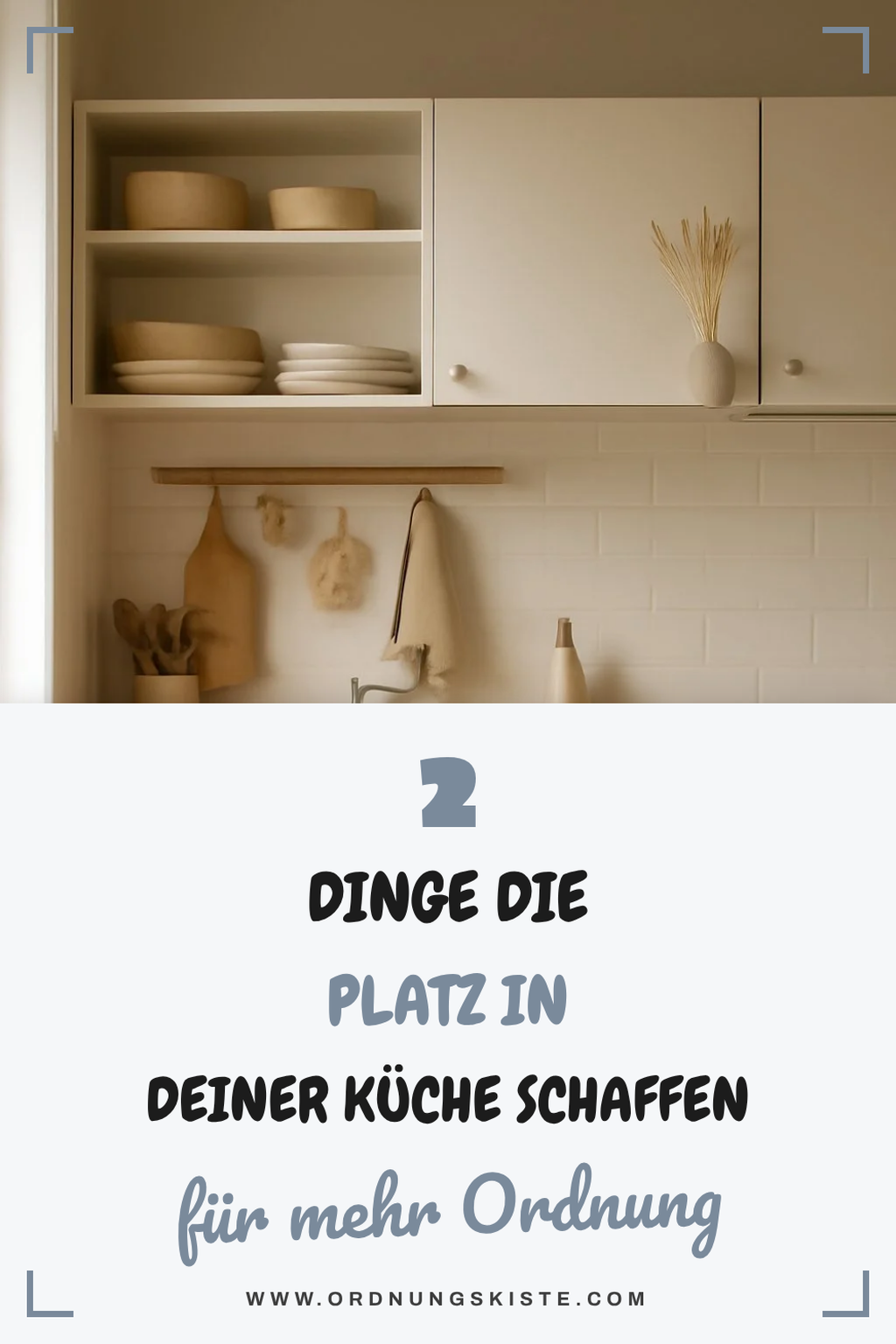 So schaffst du Platz in deiner kleinen Küche