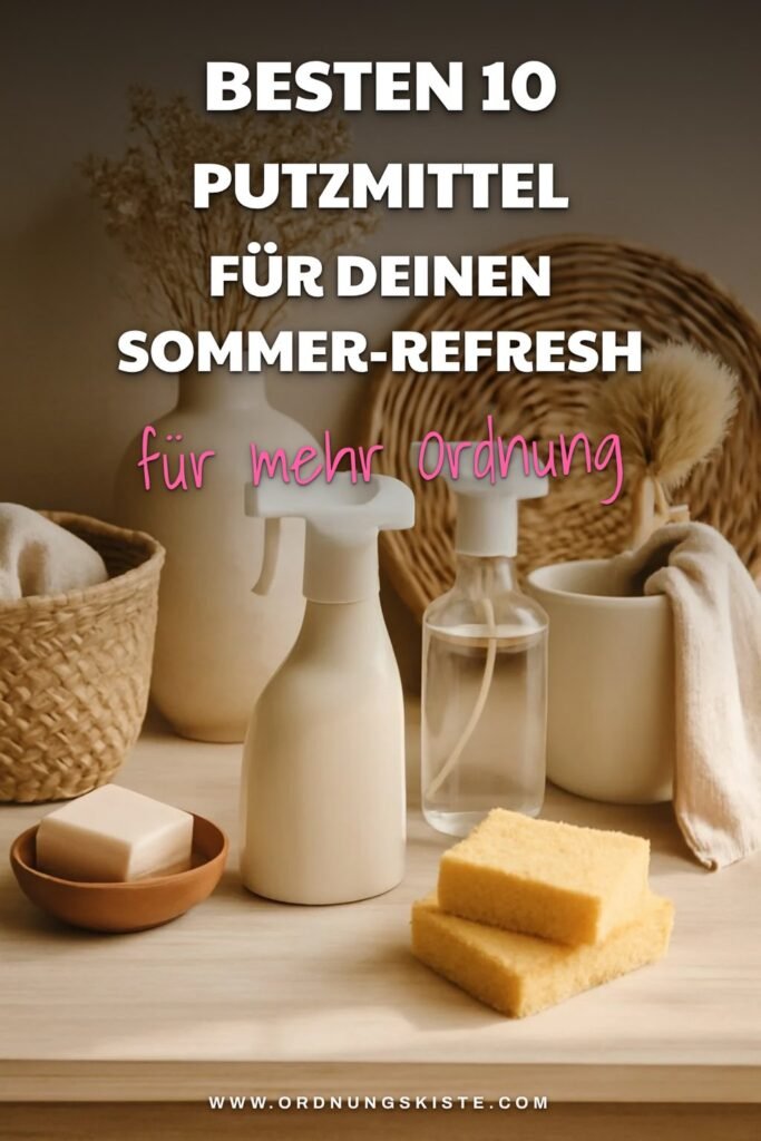 Die besten 10 Putzmittel für deinen Sommer-Refresh 2026