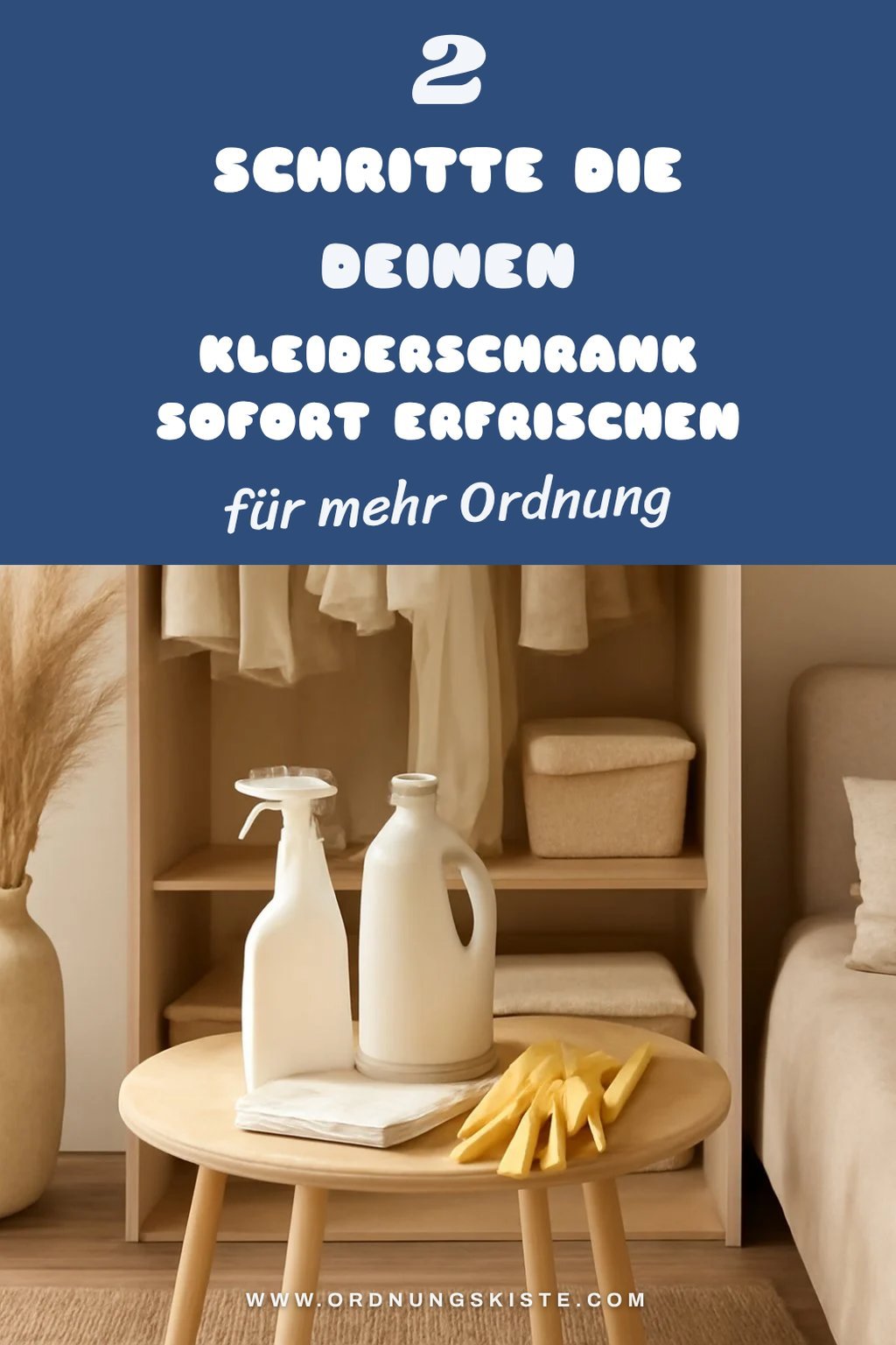 So reinigst du deinen Kleiderschrank in 5 Schritten