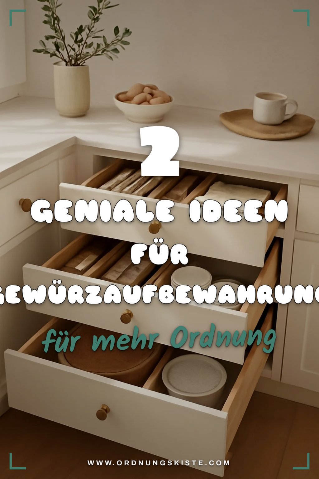Praktische Auszüge für Gewürze