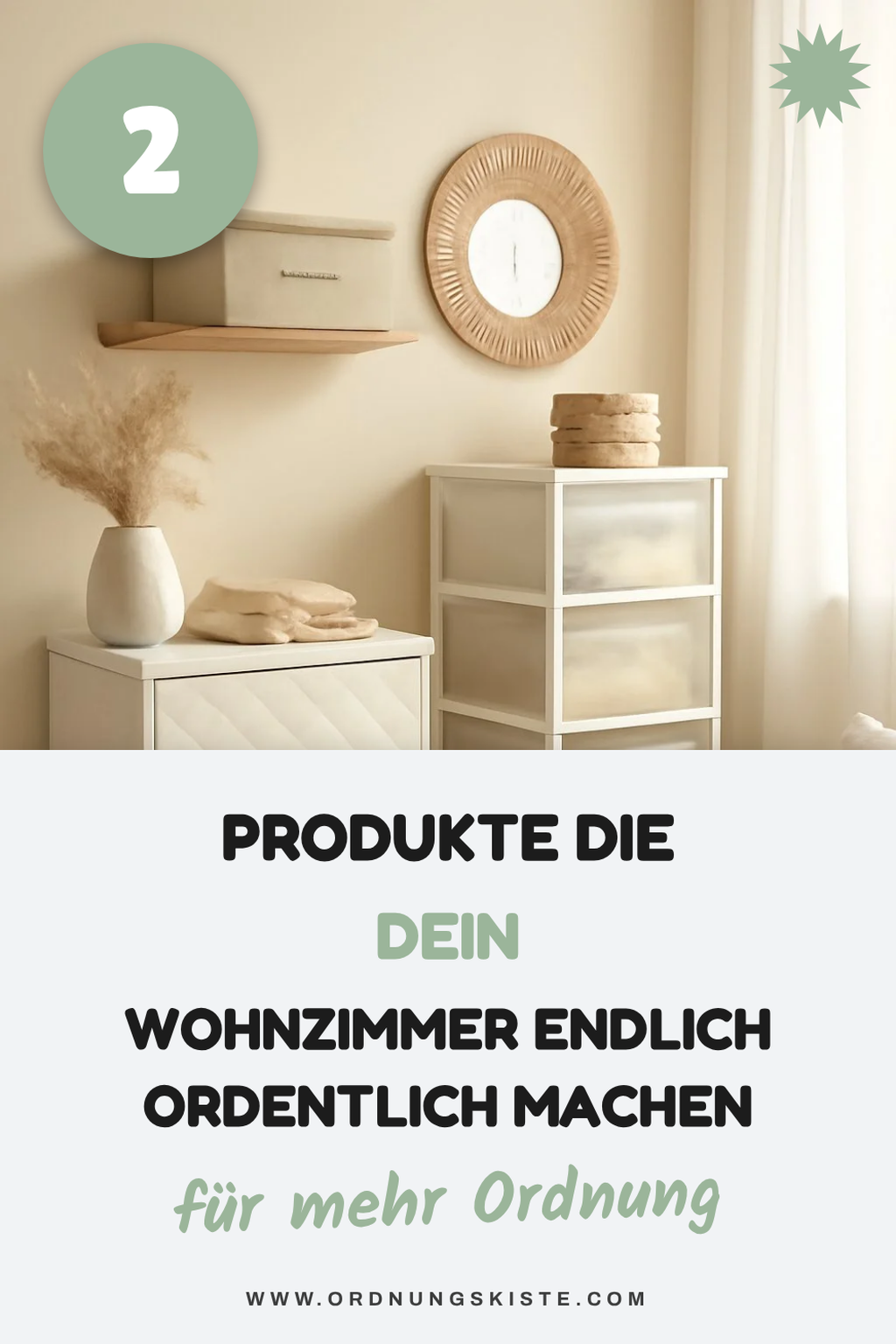 So organisierst du dein Wohnzimmer clever