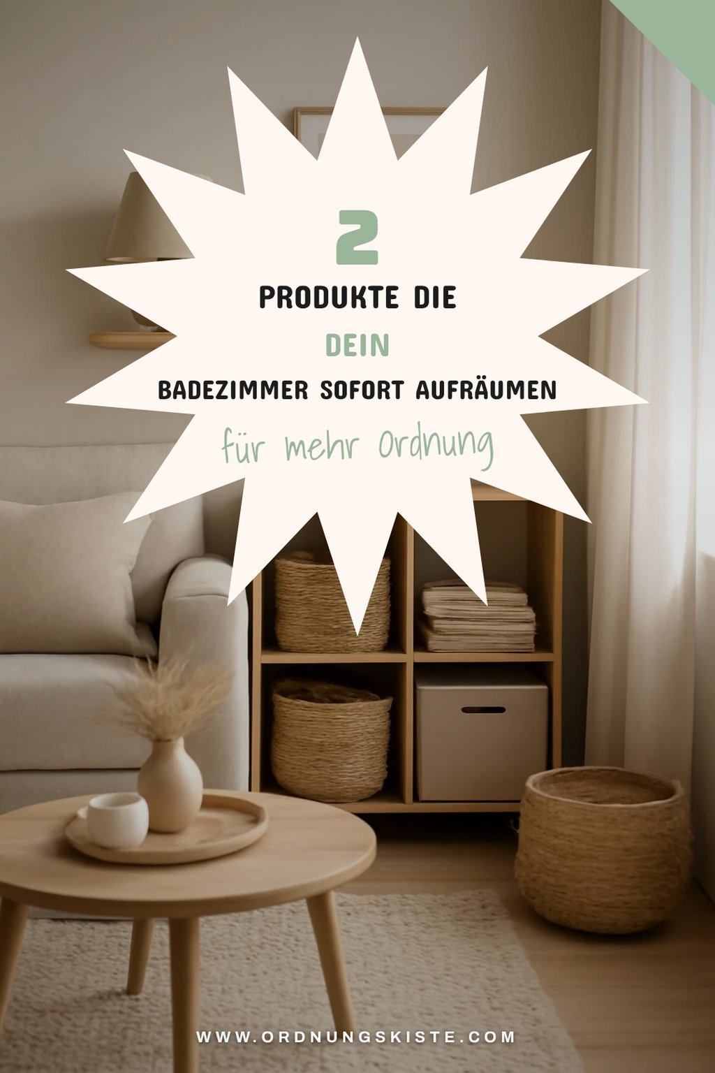 Ordnung im Badezimmer leicht gemacht
