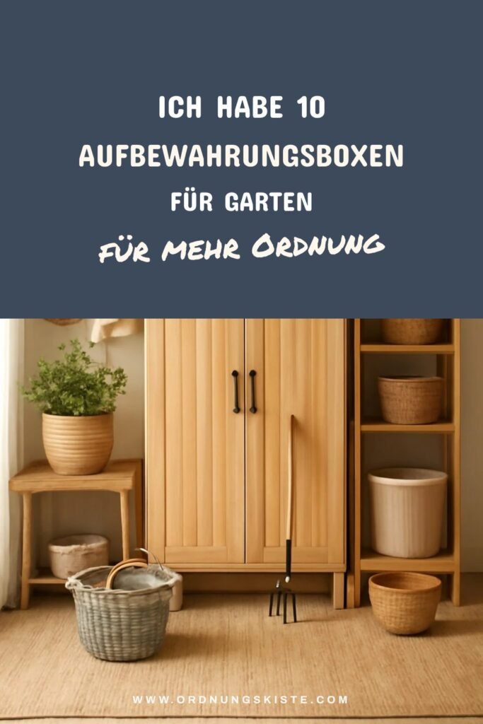 Ich habe 10 Aufbewahrungsboxen für den Garten getestet — Idee Nr. 5 hat mich überrascht