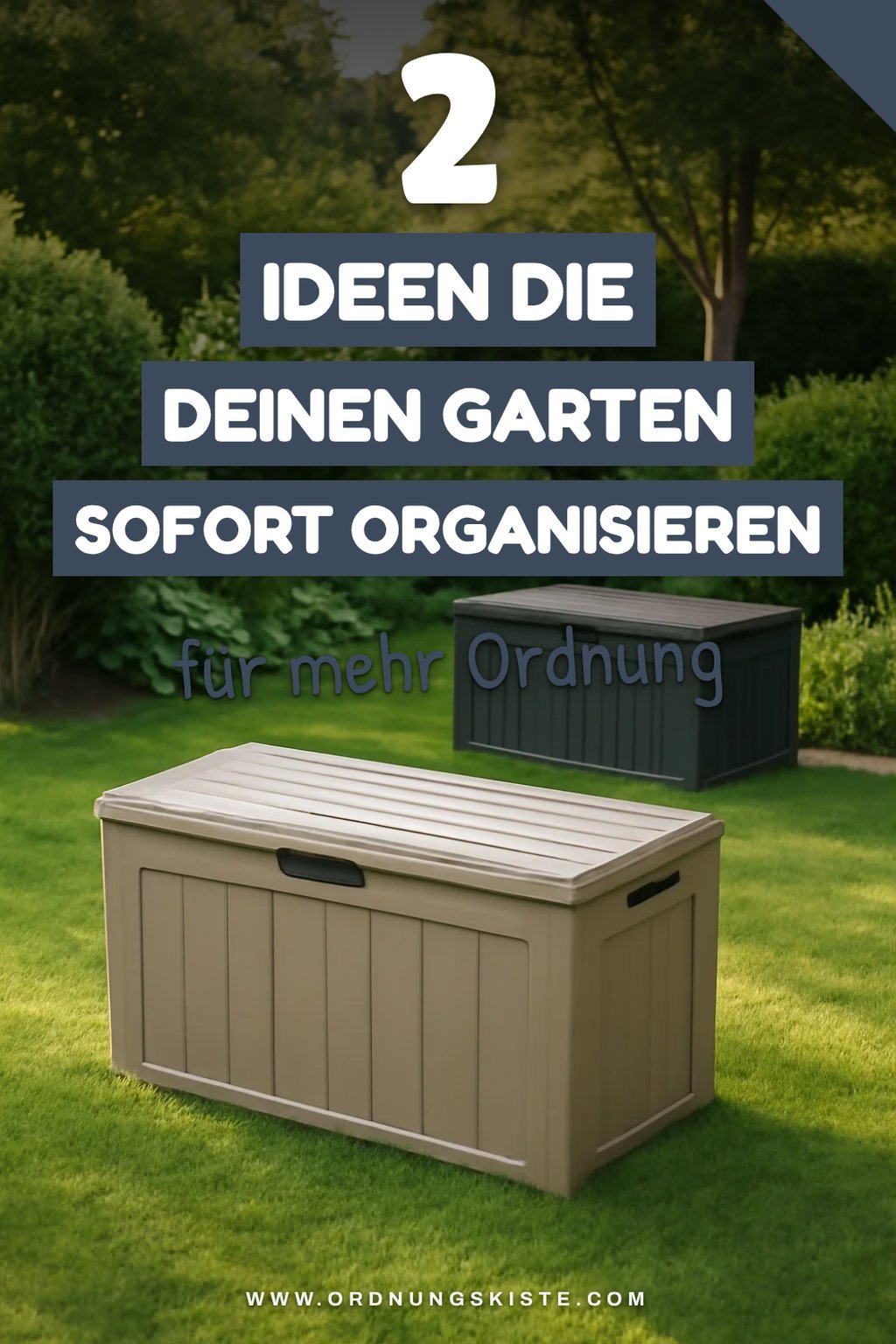 Aufbewahrungslösungen für Pflanzen und Erde