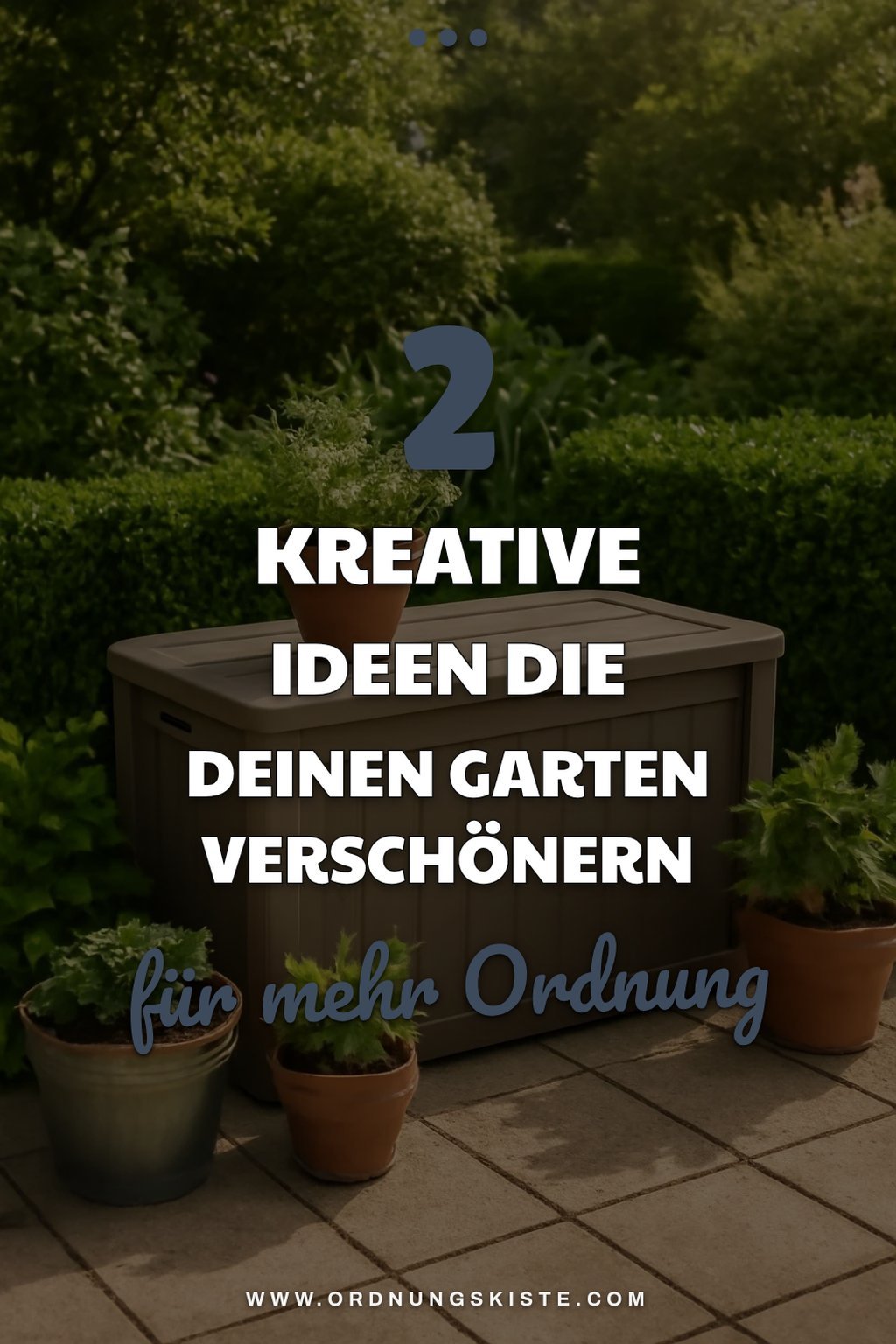 Kreative und dekorative Aufbewahrungsideen
