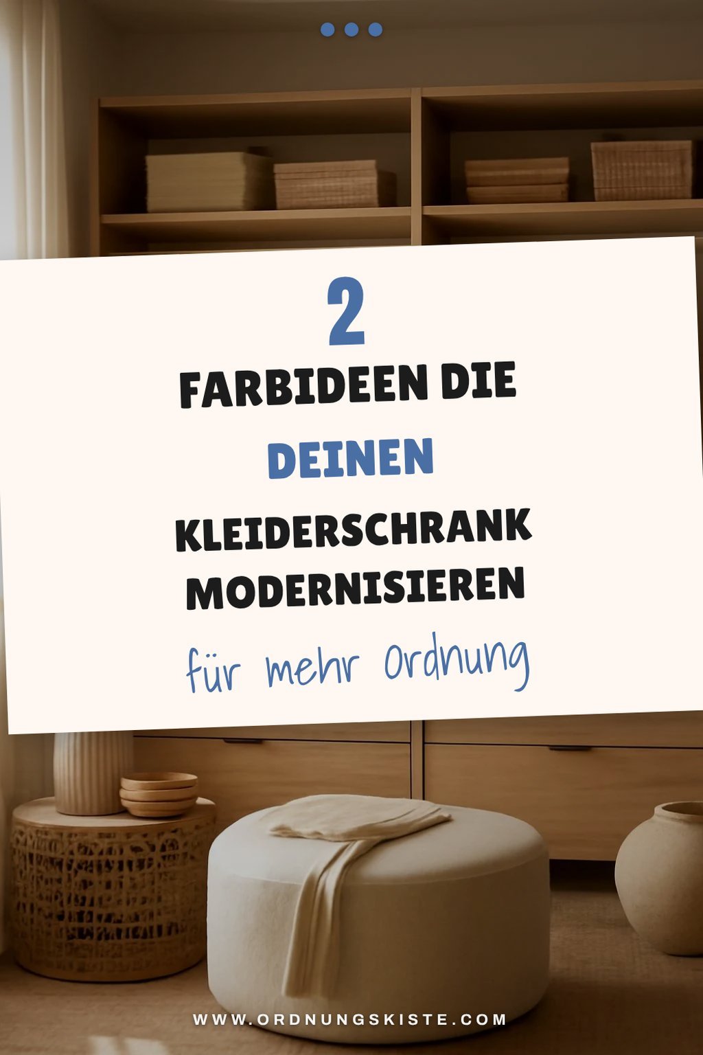Farbkonzept für deinen Kleiderschrank
