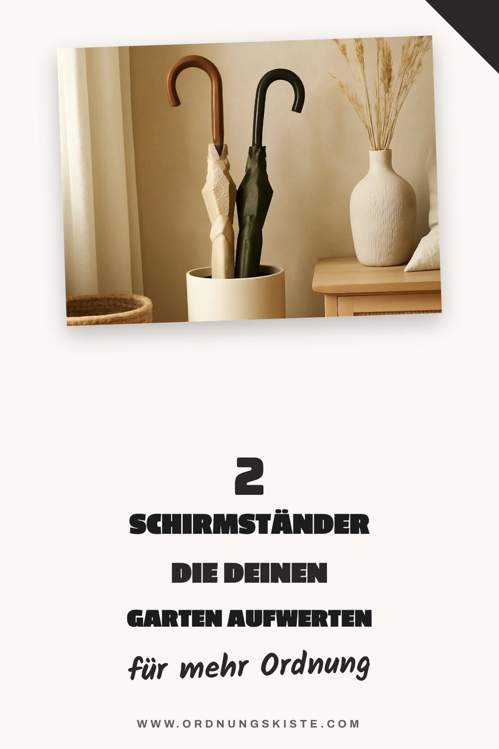 Diese 4 Design-Schirmständer sind echte Hingucker