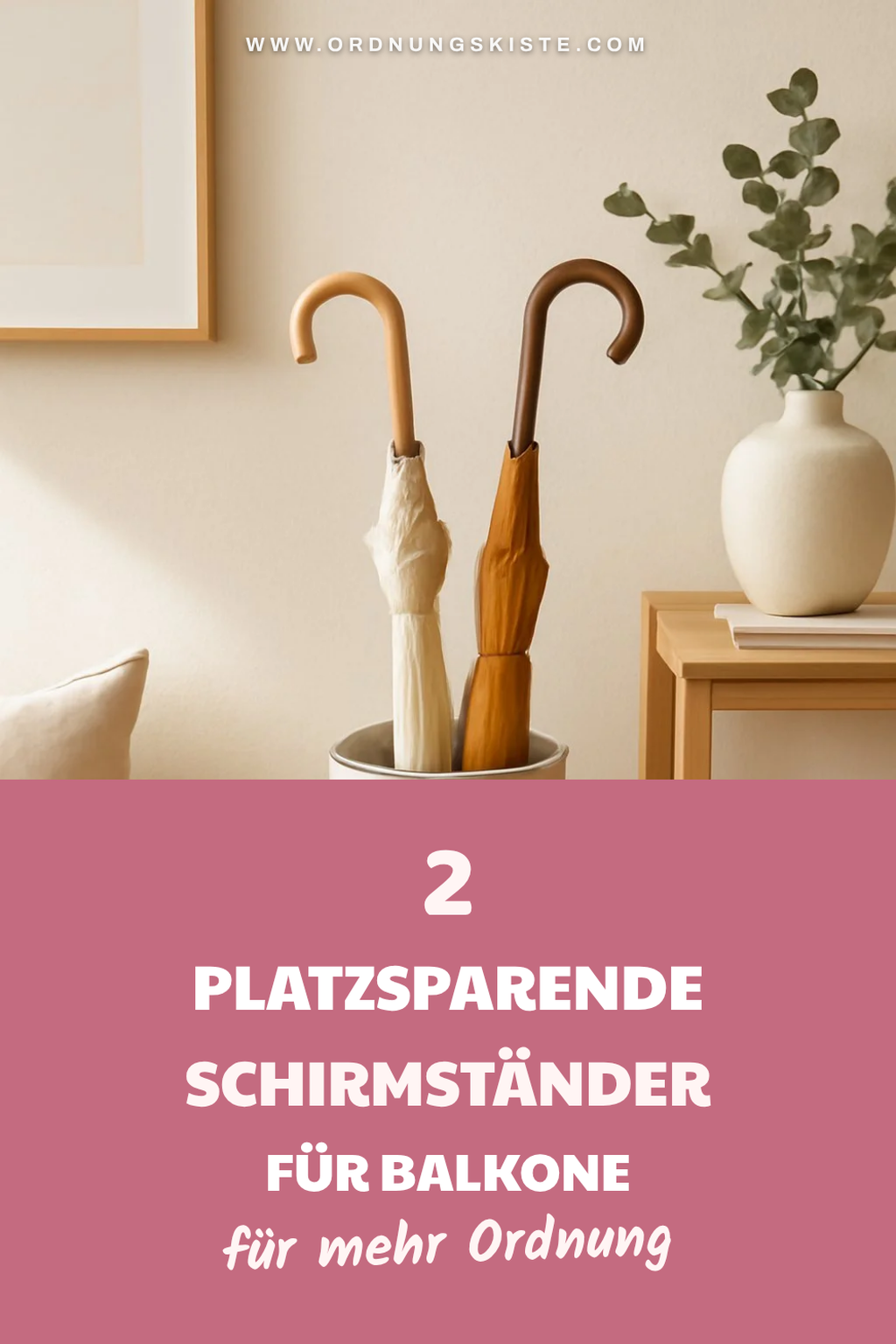 Die besten Schirmständer für kleine Balkone