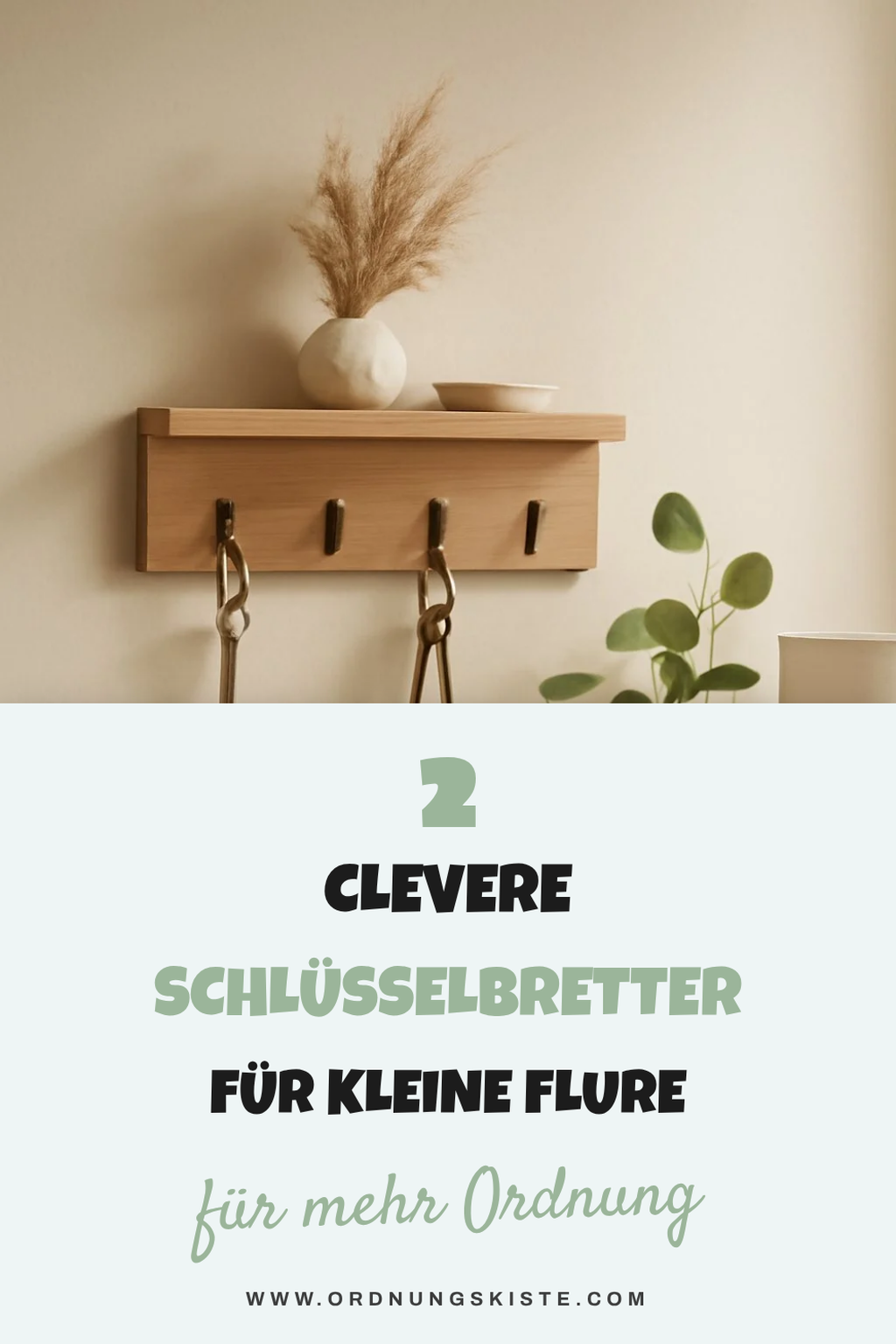 Praktische Lösungen für kleine Eingänge