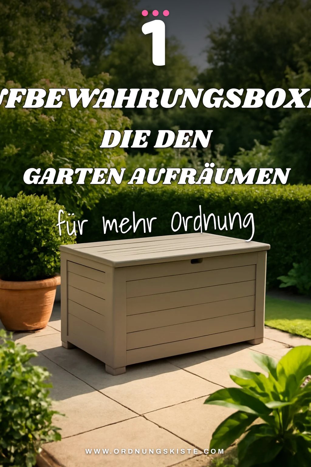 So findest du die besten Gartenaufbewahrungsboxen für deinen Außenbereich