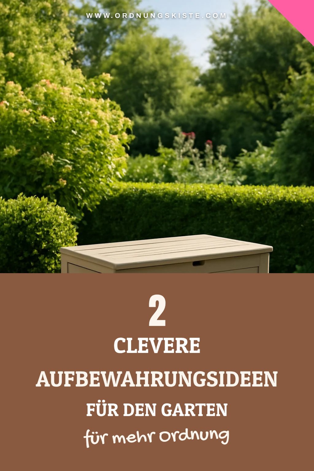 Diese cleveren Boxen machen deinen Garten ordentlich