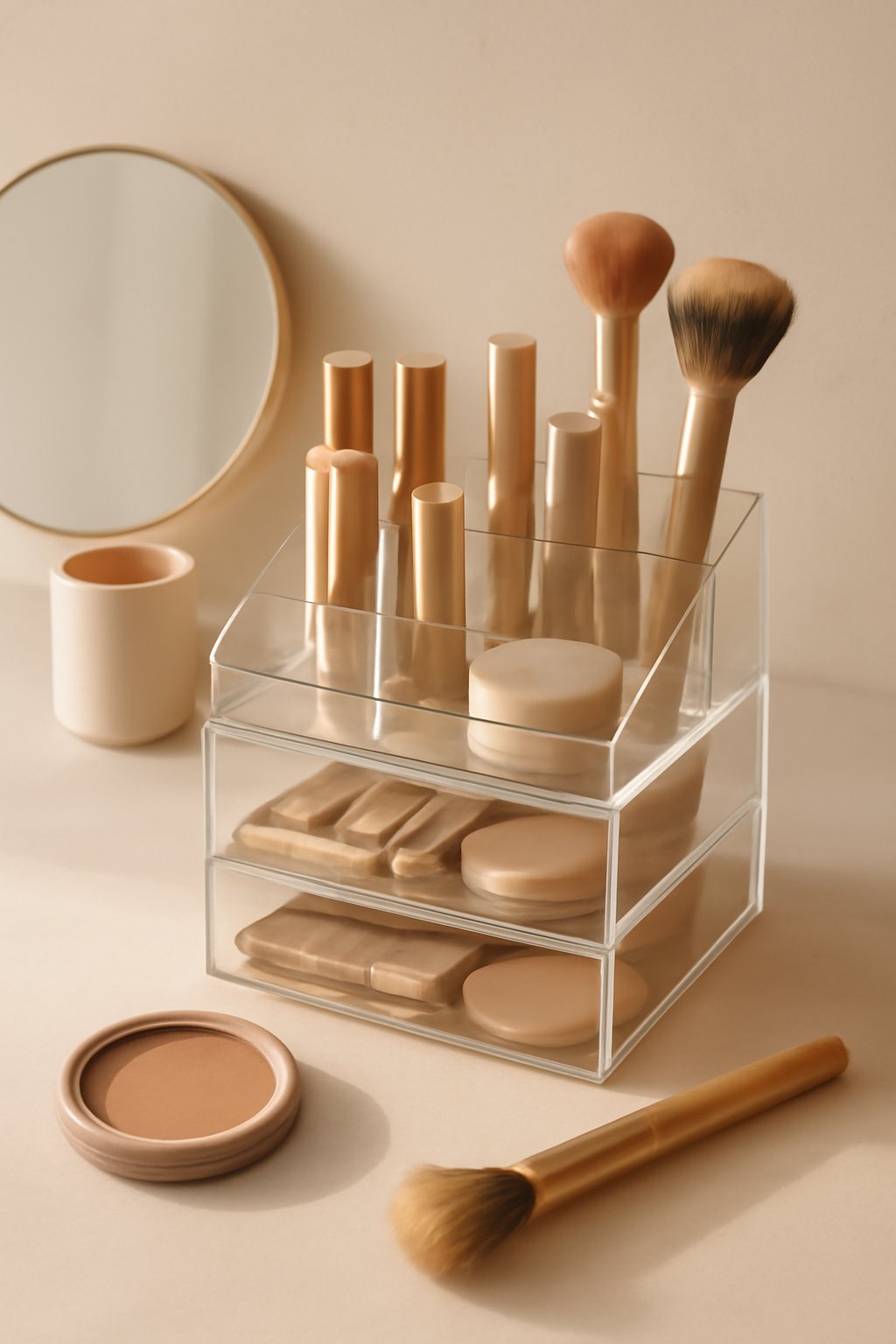 Ich habe 10 Make-Up-Organizer ausprobiert — Idee Nr. 3 hat mich überrascht — habe Make-Up-Organizer