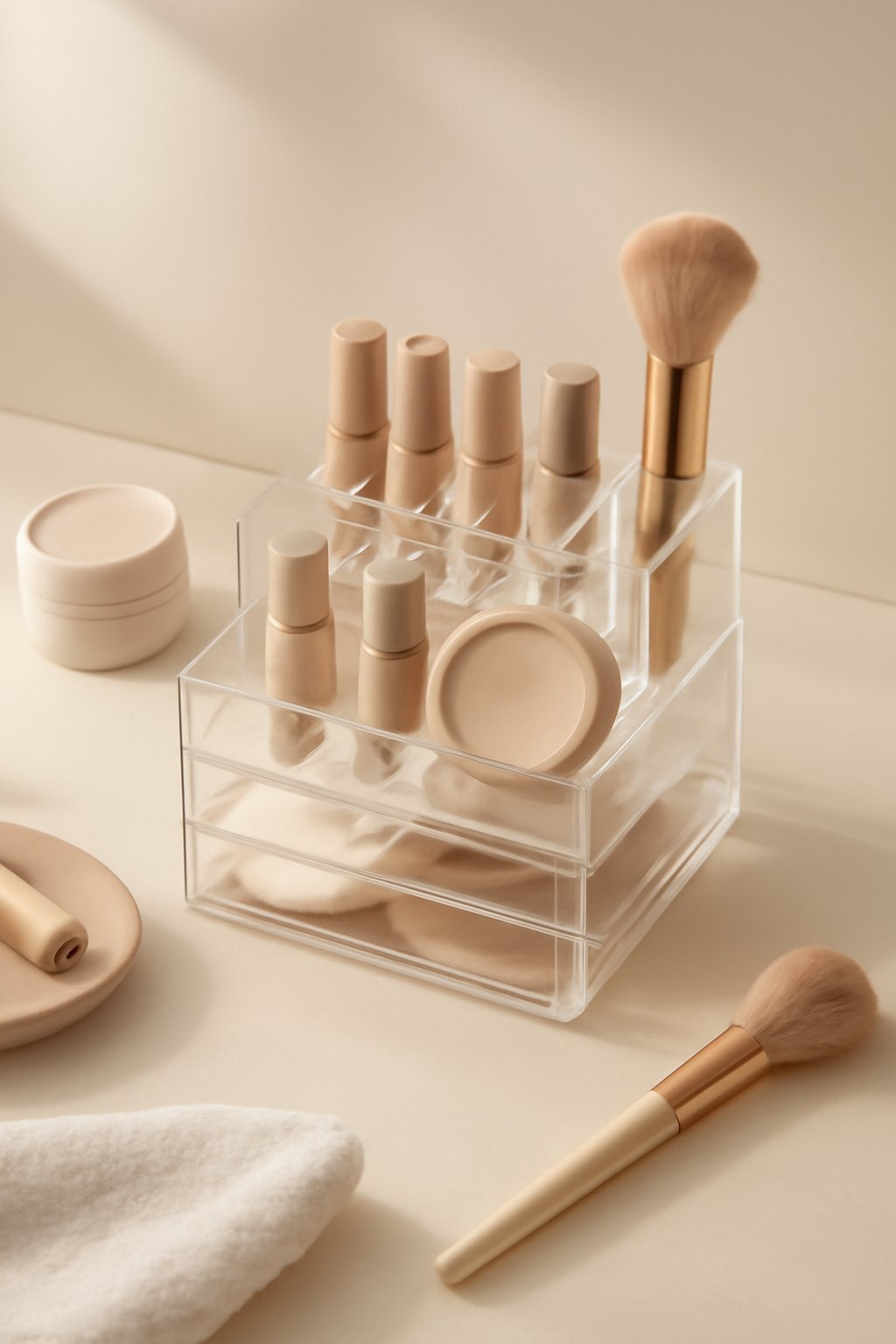 Ich habe 10 Kosmetik-Organizer für meinen Schminktisch ausprobiert — Idee Nr. 6 hat mich überrascht — habe Kosmetik-Organizer