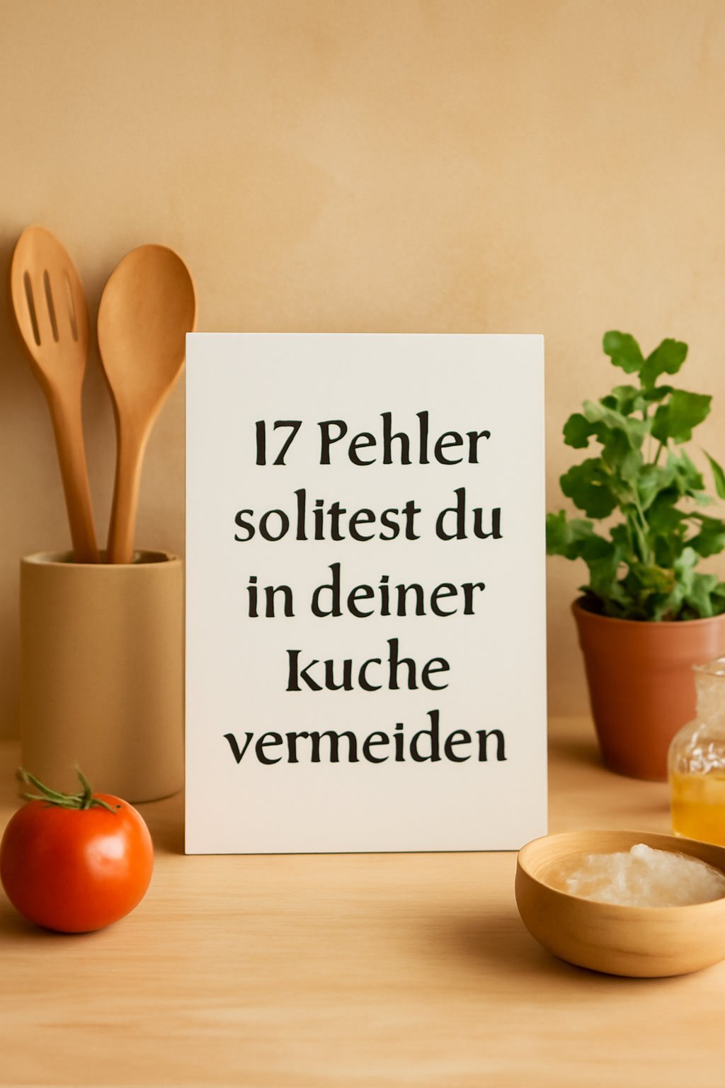 Diese 1 Fehler solltest du in deiner Küche vermeiden — Hero-Aufnahme