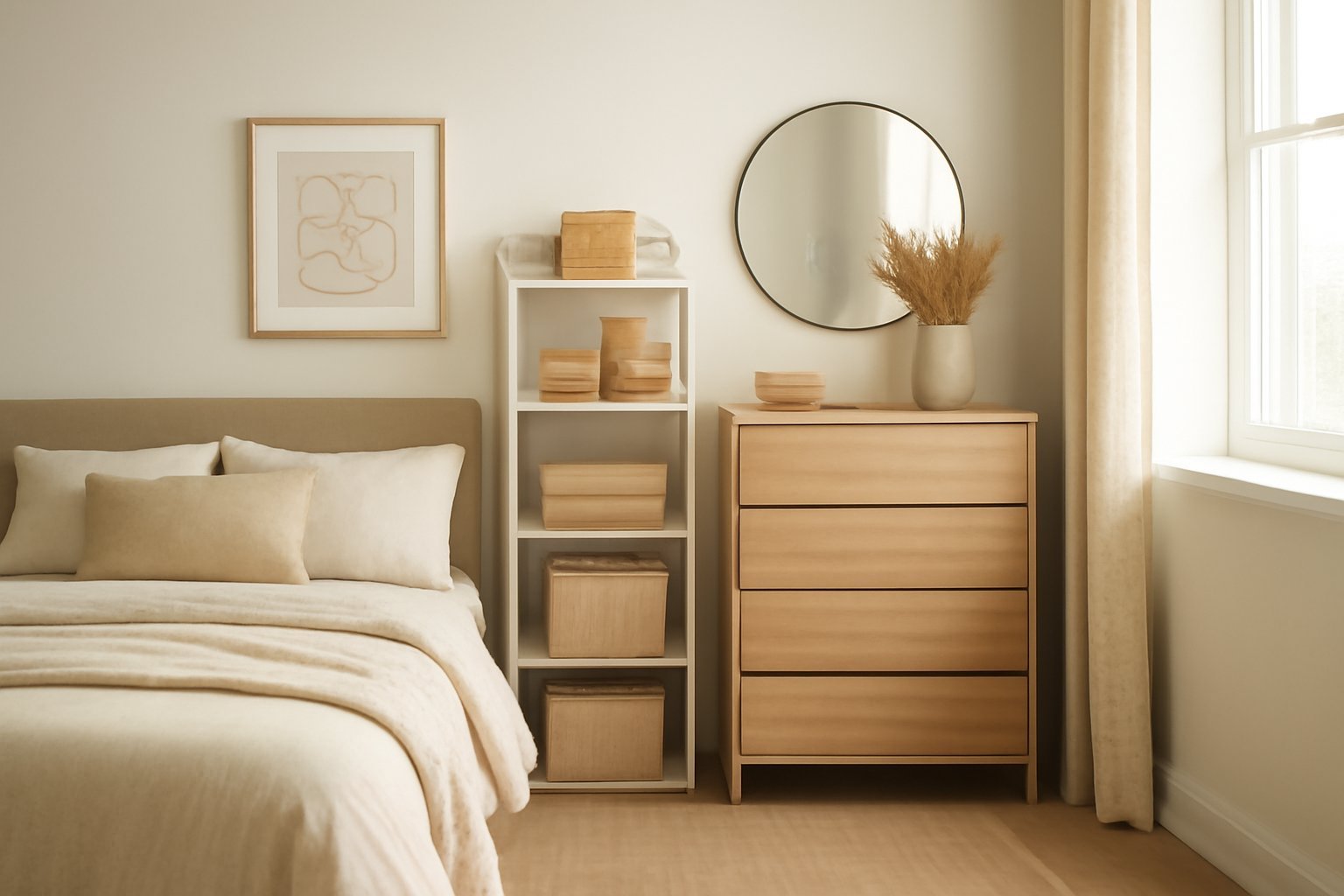 10 Kleine Schlafzimmer Organisieren Unfassbar Süß Plus Stauraum Ideen clever & einfach