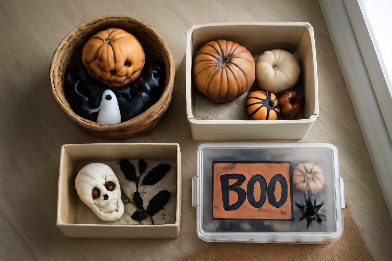 So verstaut du deine Halloween Deko effektiv
