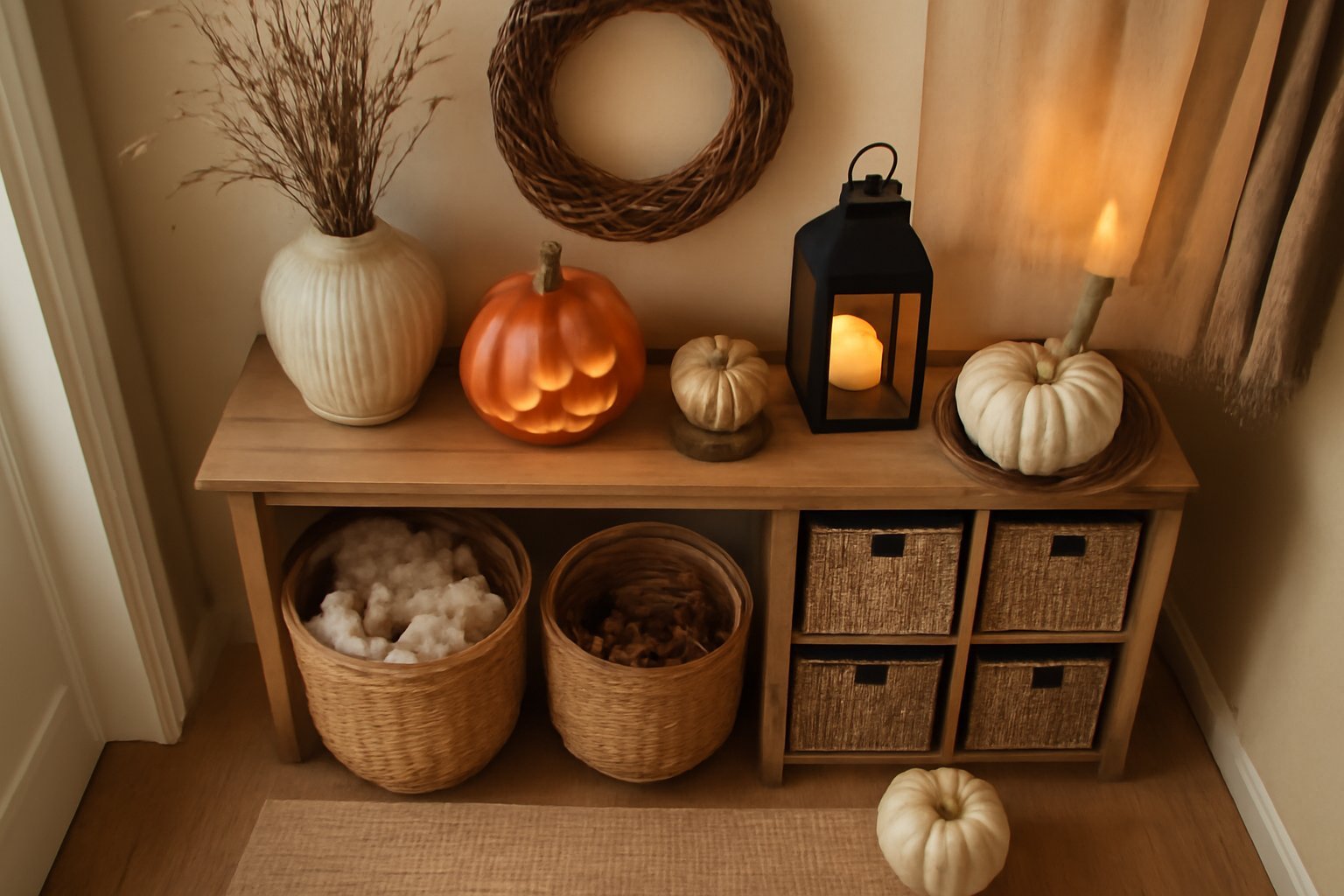 So verwandelst du deinen Flur in eine gruselige Halloween-Oase