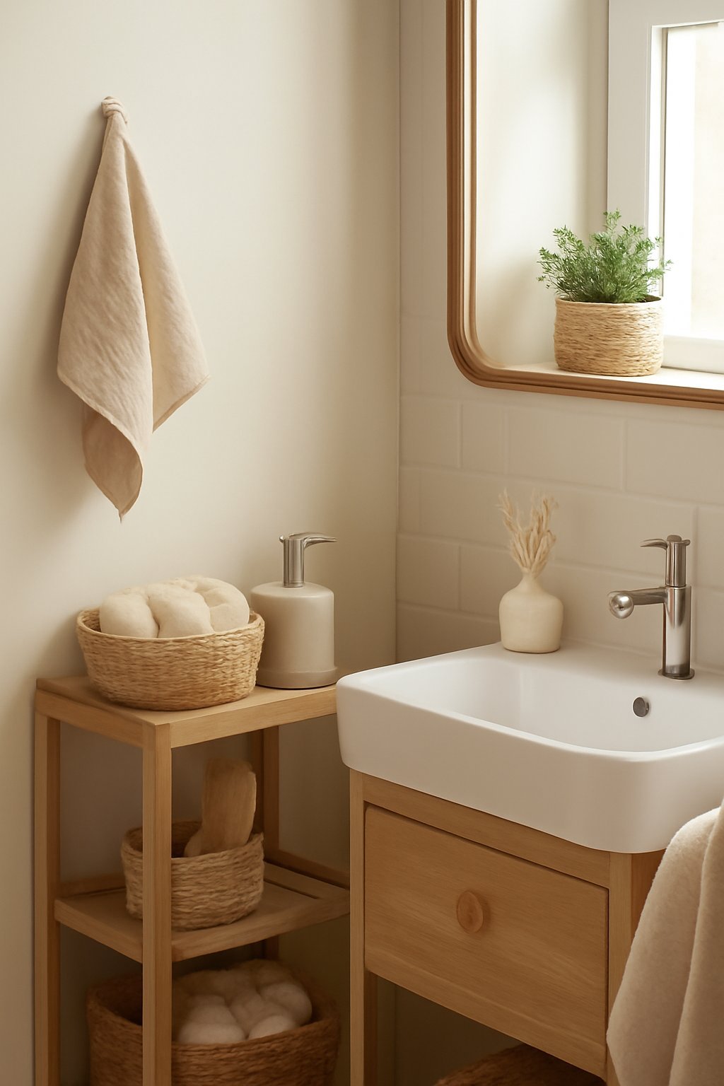 Platzsparende Ideen für kleine Badezimmer