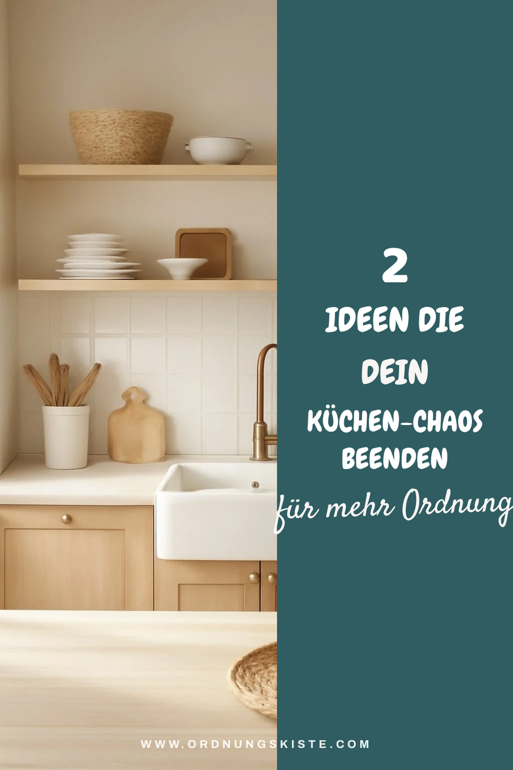 So bringst du Ordnung in deine Küche in 7 Schritten