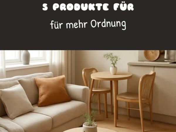 Schluss mit Platzmangel: 5 Produkte für deine Wohnung