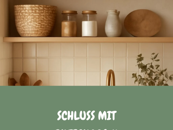 Schluss mit Putzchaos: 4 Reinigungs-Caddies für deine Küche