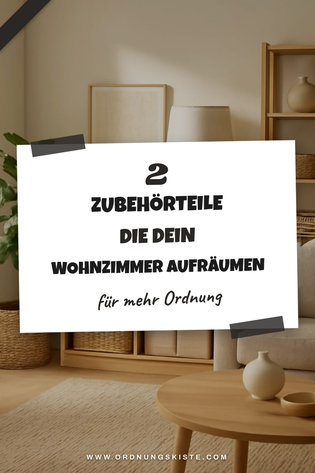 Cleveres Zubehör für mehr Ordnung