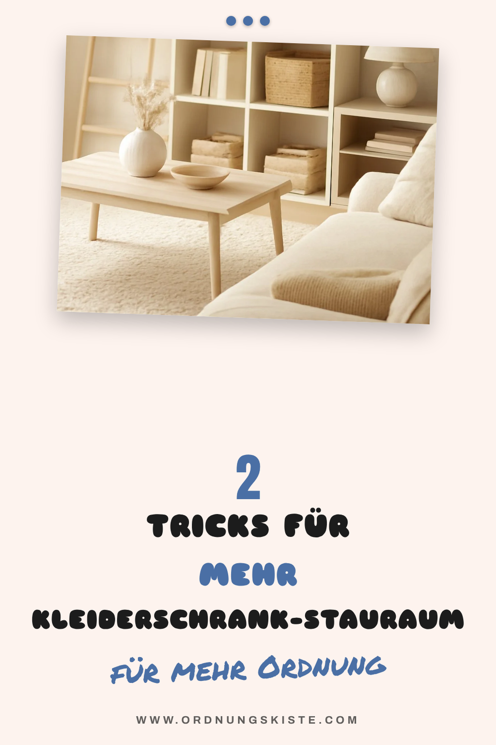 Clever Ordnung im Kleiderschrank schaffen