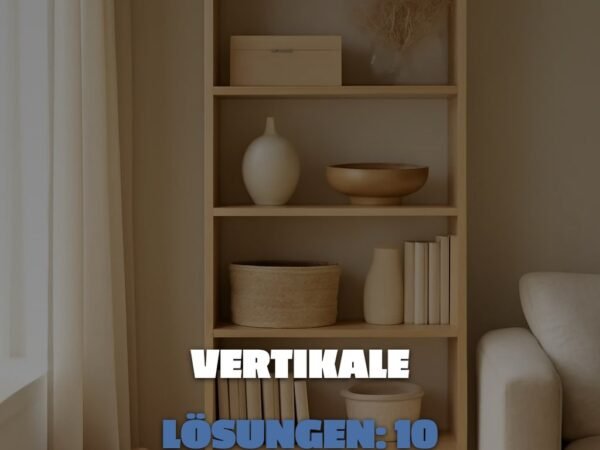 Vertikale Lösungen: 10 kreative Ideen für mehr Stauraum